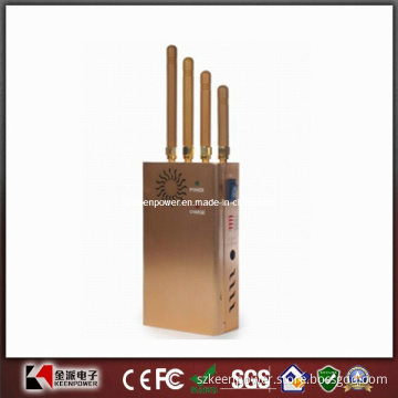 2014 New Handheld Four Bands Cell Phone Jammer GPS Jammer